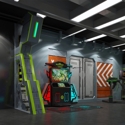 商場星際空間VR游戲體驗(yàn)館開店